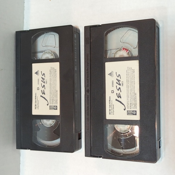 Tri Mark Home Video Jesus.The Greatest Story of All Time 2 VHS Tapes - Picture 5 of 6